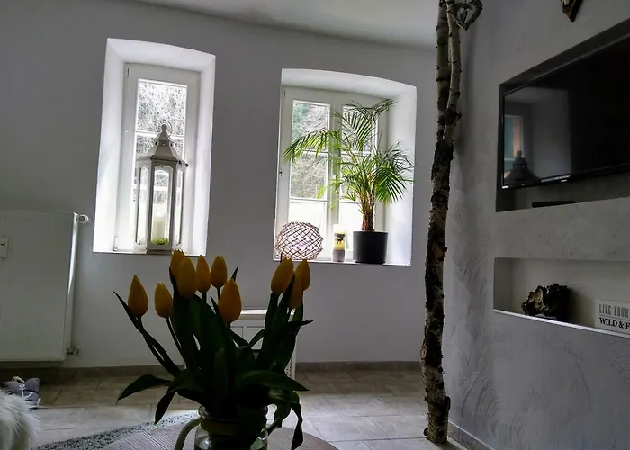 아파트 Wildblick Hof Grindelborn *