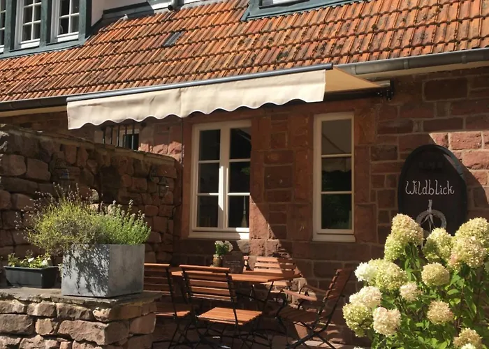 아파트 Wildblick Hof Grindelborn